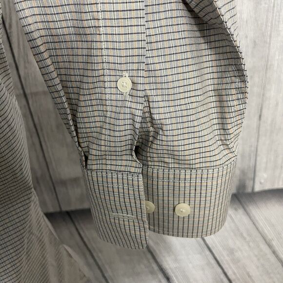 UNTUCKit Men's XXL Multicolor Wrinkle Free Cotton Long Sleeve Button-Front Shirt - Picture 4 of 6